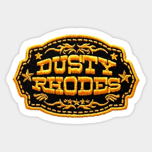 Dusty Rhodes Patch Sticker